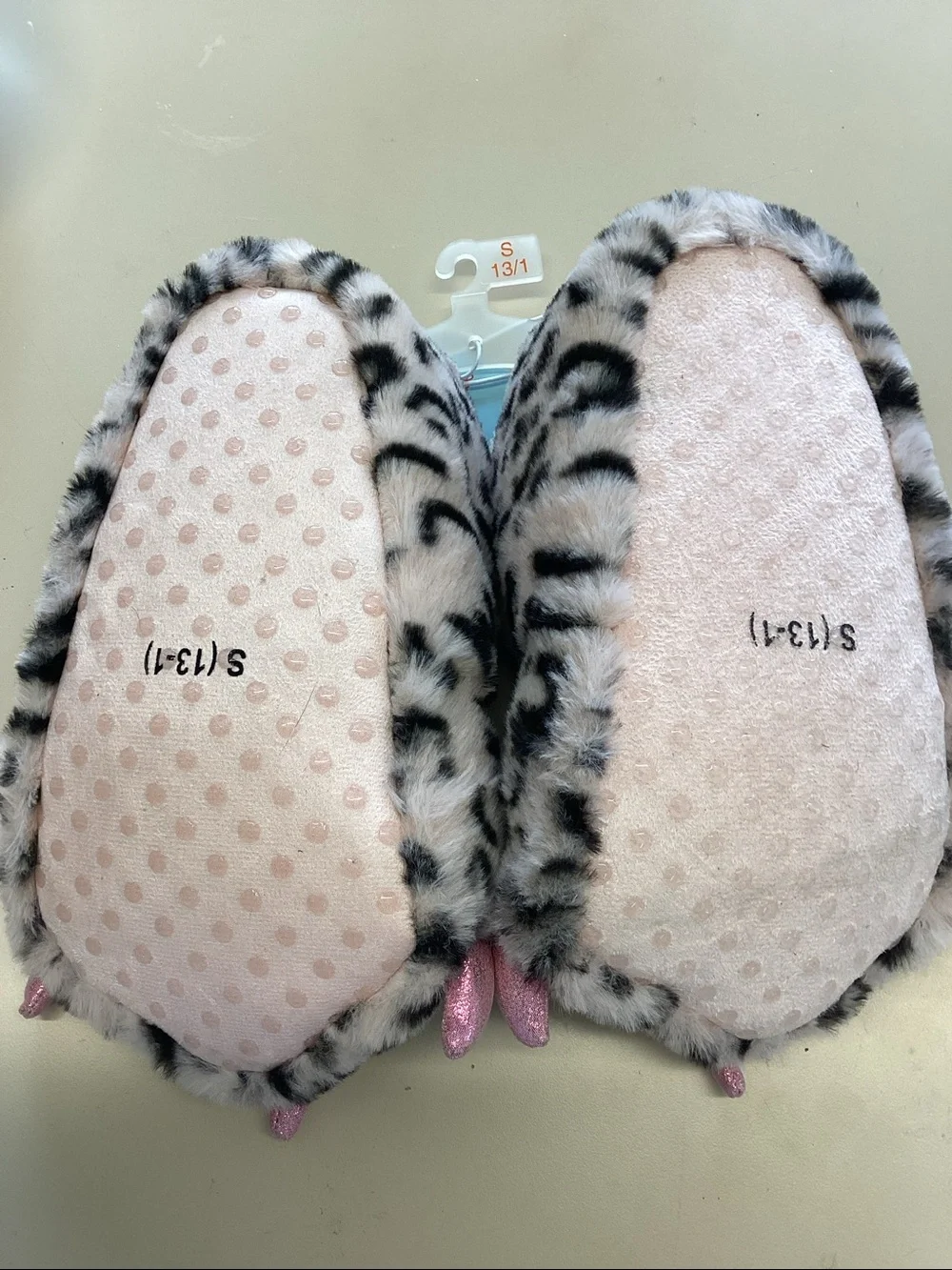 Kids' Kelsi Monster Foot Character Slippers - Cat & Jack™ Pink